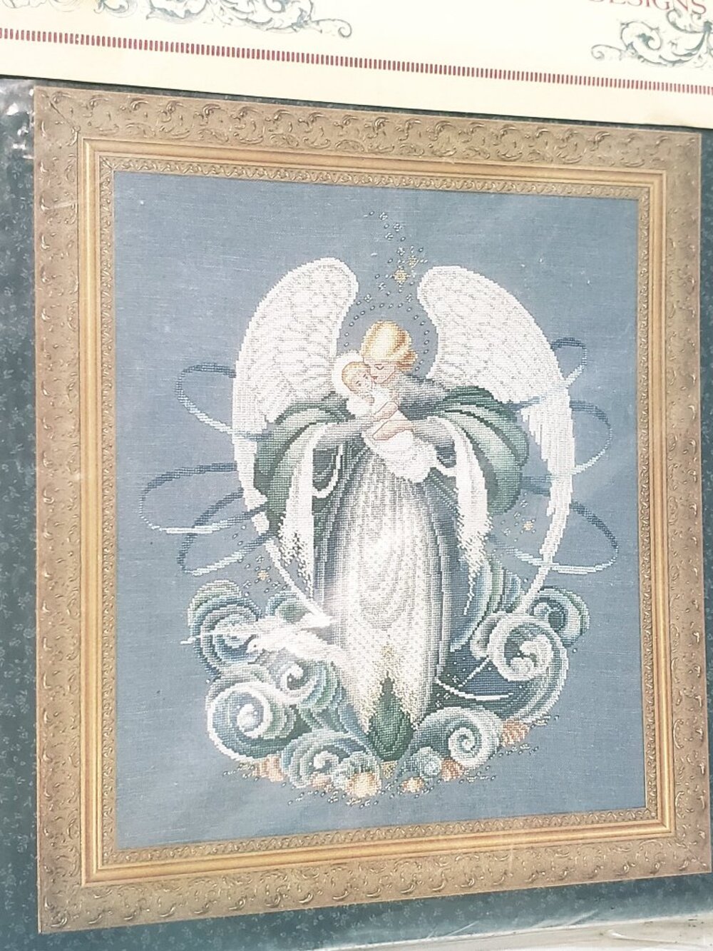 Angel of the Sea Counted Cross Stitch Pattern 1996 Lavender and Lace L&L37